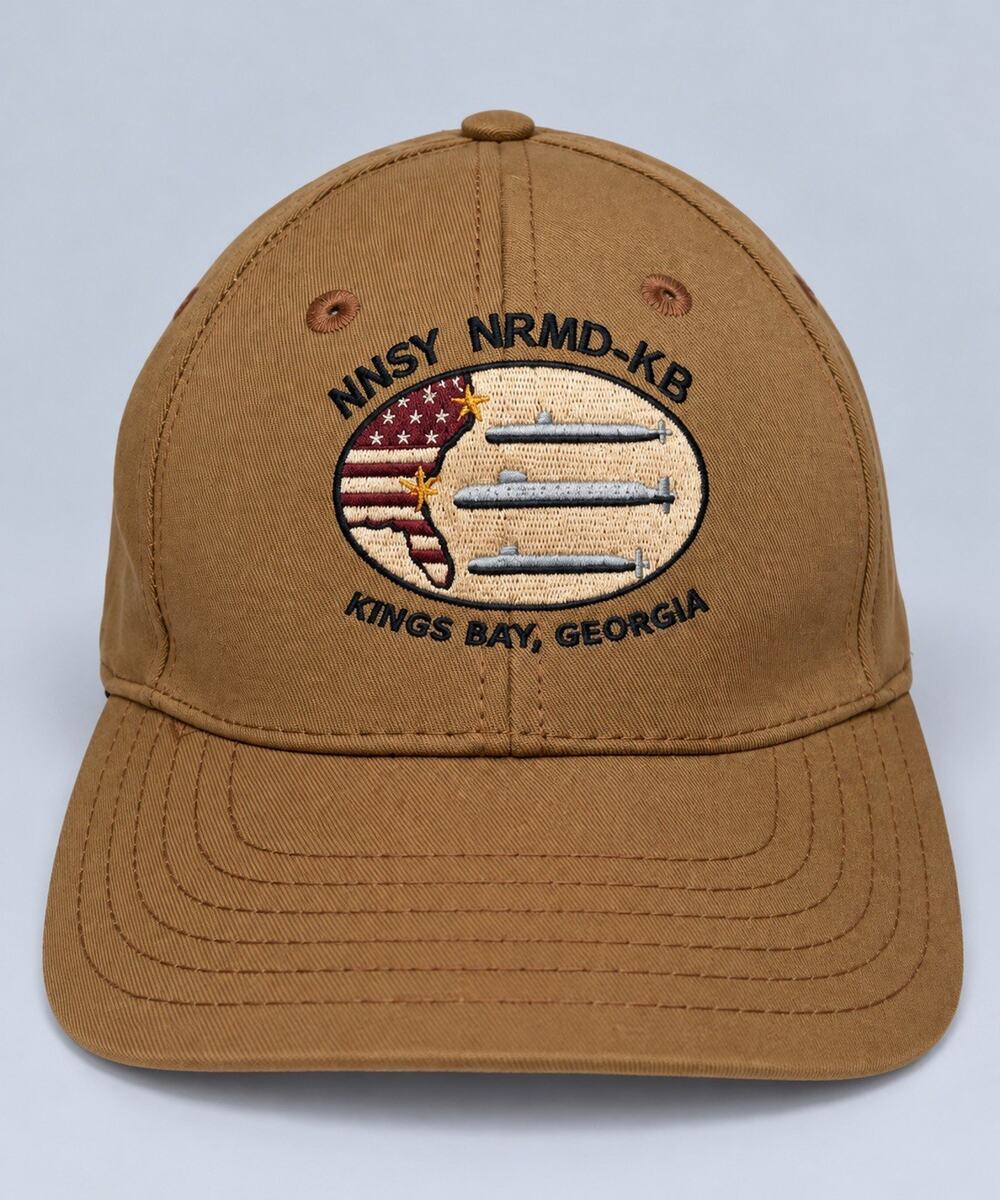 Eagle Crest US Navy NNSY NRMD-KB Kings Bay Georgia Baseball Cap USA Made New